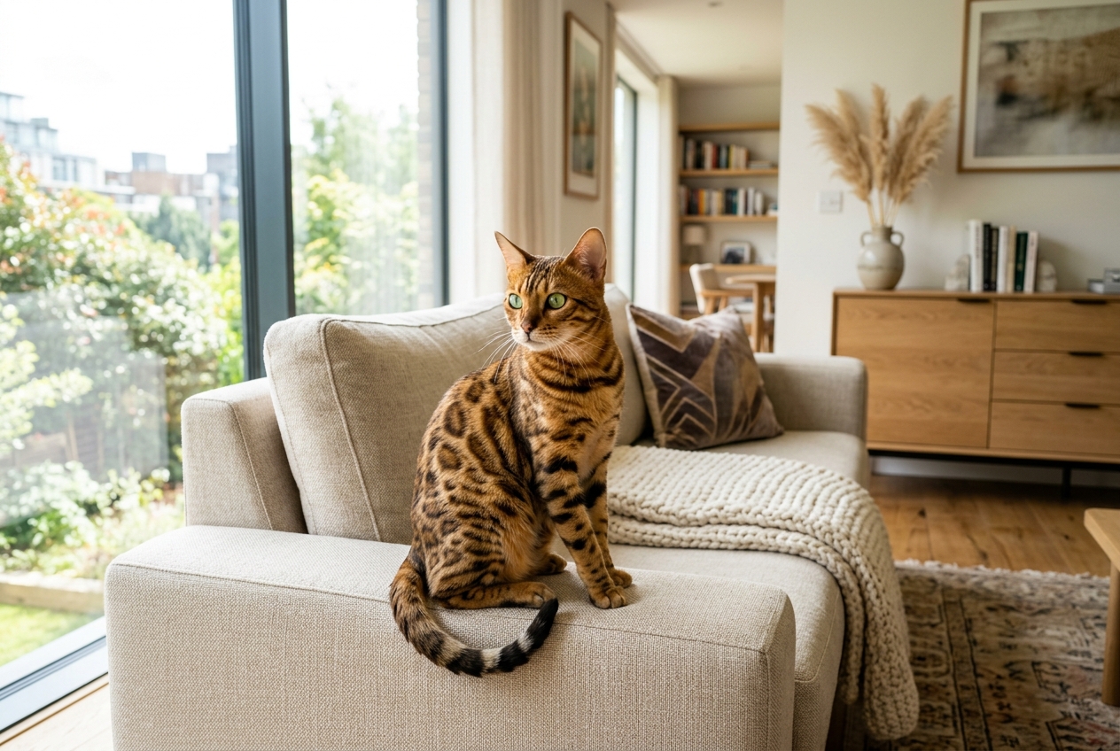 Cuidados del gato Bengalí: Guía completa de alimentación y salud