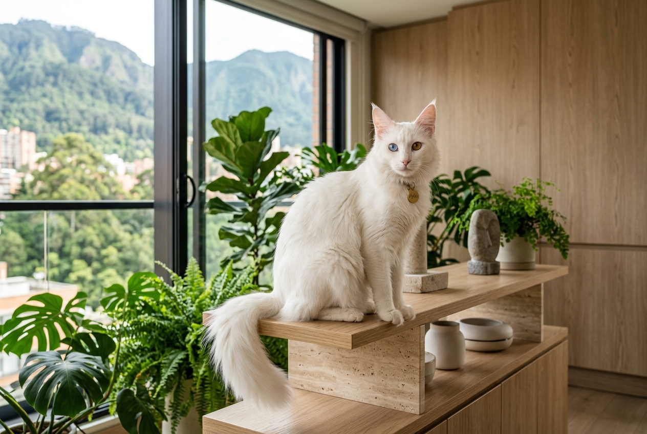Temperamento del Gato Angora Turco: Comportamiento, Convivencia con Niños, Inteligencia y ¿Es Agresivo? (Guía 2026)