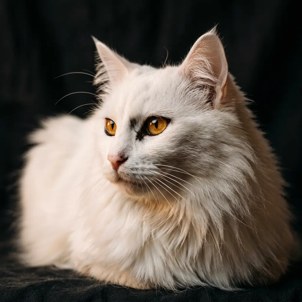 Gato de raza Angora Turco - Criadero Gatos.com.co