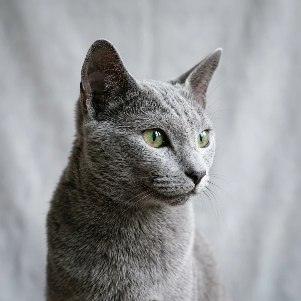Gato de raza Azul Ruso - Criadero Gatos.com.co