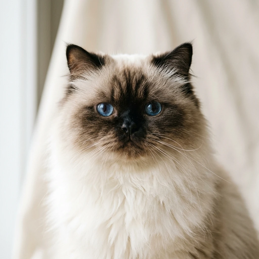 Gato de raza Persa Himalayo - Criadero Gatos.com.co